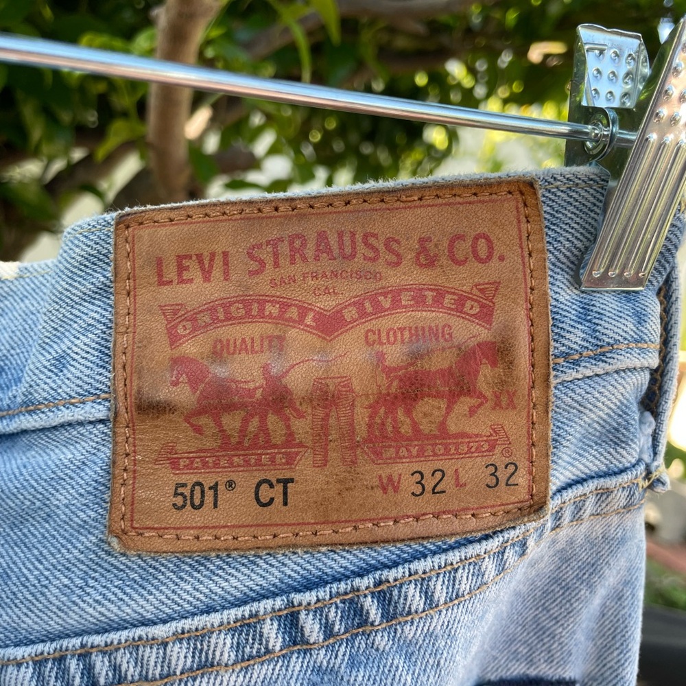 Levi's 501 Blue Jeans